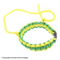 C.R. Archery Products CR Cobra Braided Wrist Sling With Buckle And Hook 12 C.R. Archery Products CR Cobra Braided Wrist Sling With Buckle And Hook -Trophy Taker Shop 1900123 yel gren