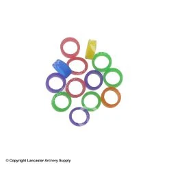 Lancaster Archery Supply Multi Colored Replacement Bands For Hinge Releases