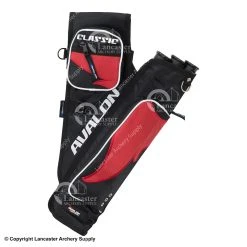 Avalon Archery Avalon Classic Target Quiver -Trophy Taker Shop 9000040 blk red