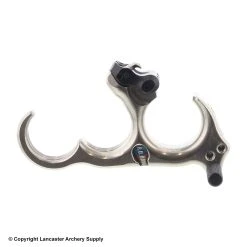 Lancaster Archery Supply Truball Honey Badger Claw 3 Finger Quick Silver Brass Release (Open Box X1030244)